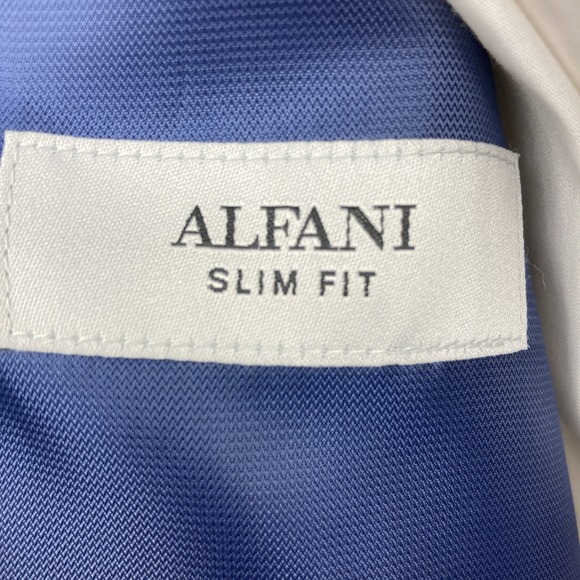 Alfani Mens Vest Slim Fit Size Small Blue - Picture 7 of 7